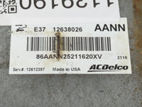 2007-2012 Chevrolet Malibu PCM Engine Control Computer ECU ECM PCU OEM P/N:12638026 Fits Fits 2007 2008 2009 2010 2011 2012 