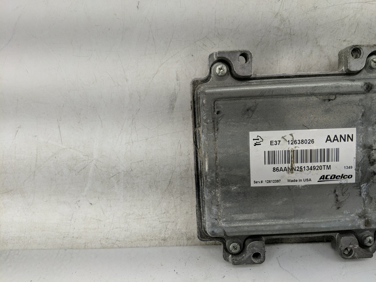 2007-2012 Chevrolet Malibu PCM Engine Control Computer ECU ECM PCU OEM P/N:12638026 12612397 Fits OEM Used Auto Parts - Oemu