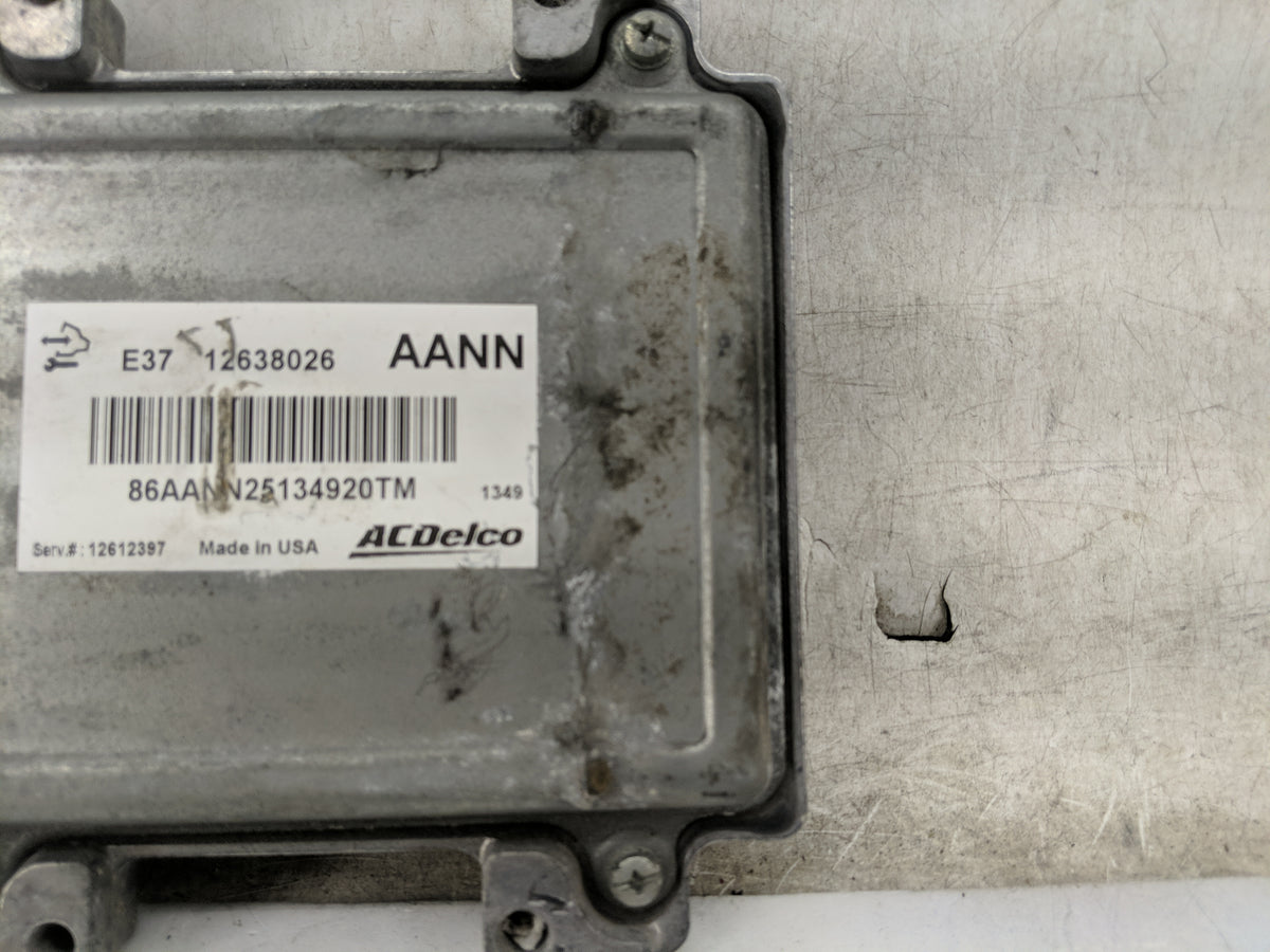 2007-2012 Chevrolet Malibu PCM Engine Control Computer ECU ECM PCU OEM P/N:12638026 12612397 Fits 2007 2008 2009 2010 2011 2