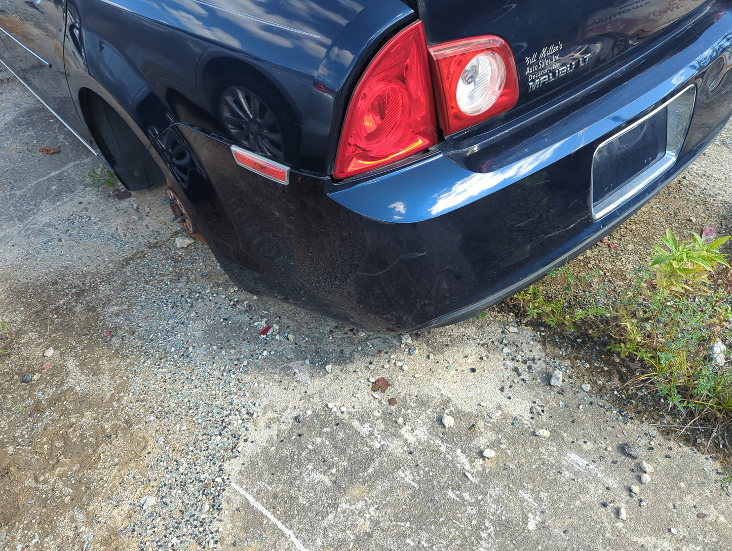 2008-2012 Chevrolet Malibu Rear Bumper Assembly Oem - Oemusedautoparts1.com