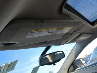 compare product 2004-2012 Chevrolet Malibu Sun Visor Shade Replacement Driver Left Mirror Fits Fits 2004 2005 2008 2009 2010 2011 2012 OEM Used Auto Parts