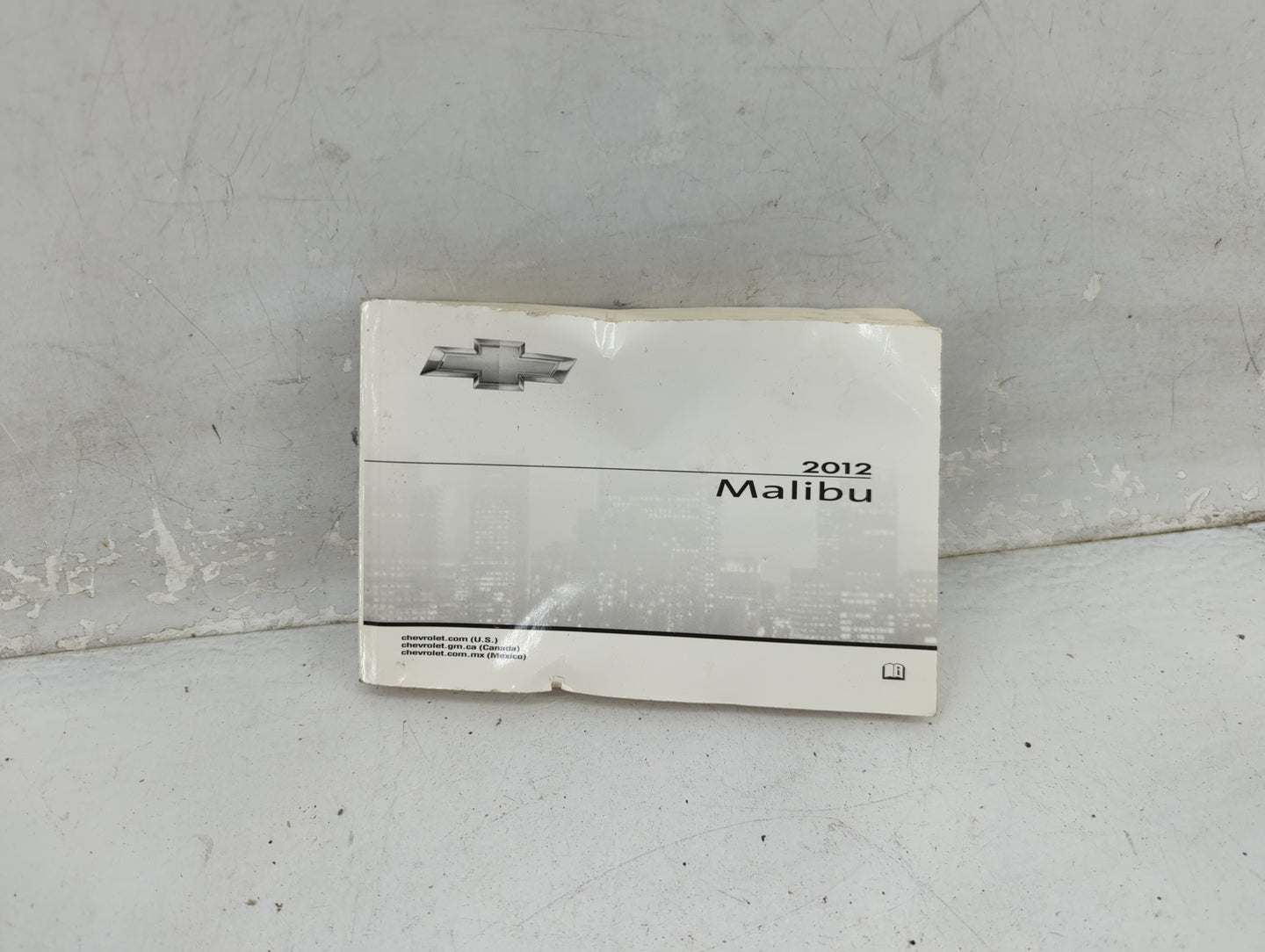 2012 Chevrolet Malibu Owners Manual Book Guide OEM Used Auto Parts - Oemusedautoparts1.com