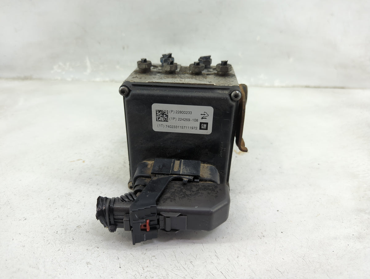 2012 Chevrolet Malibu Anti-Lock Brake ABS Pump Module Actuator OEM P/N:22800233 224259-108 Fits OEM Used Auto Parts - Oemuse
