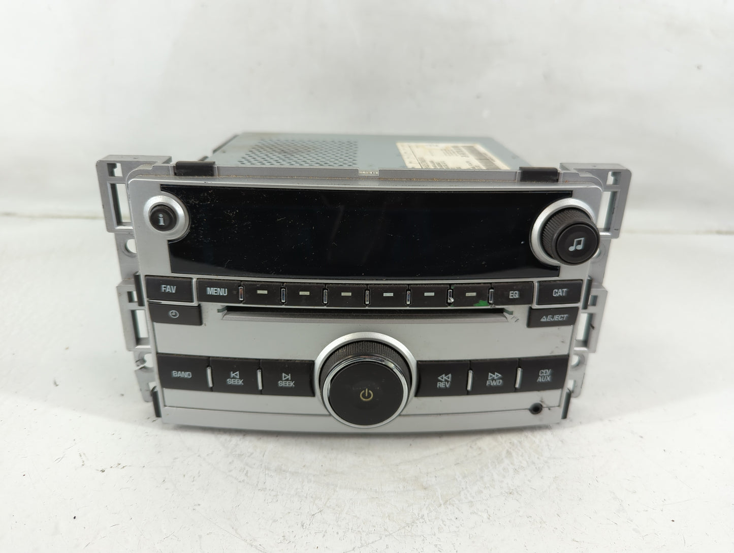 2009-2012 Chevrolet Malibu Radio AM FM Cd Player Receiver Replacement P/N:20919616 Fits Fits 2009 2010 2011 2012 OEM Used Au
