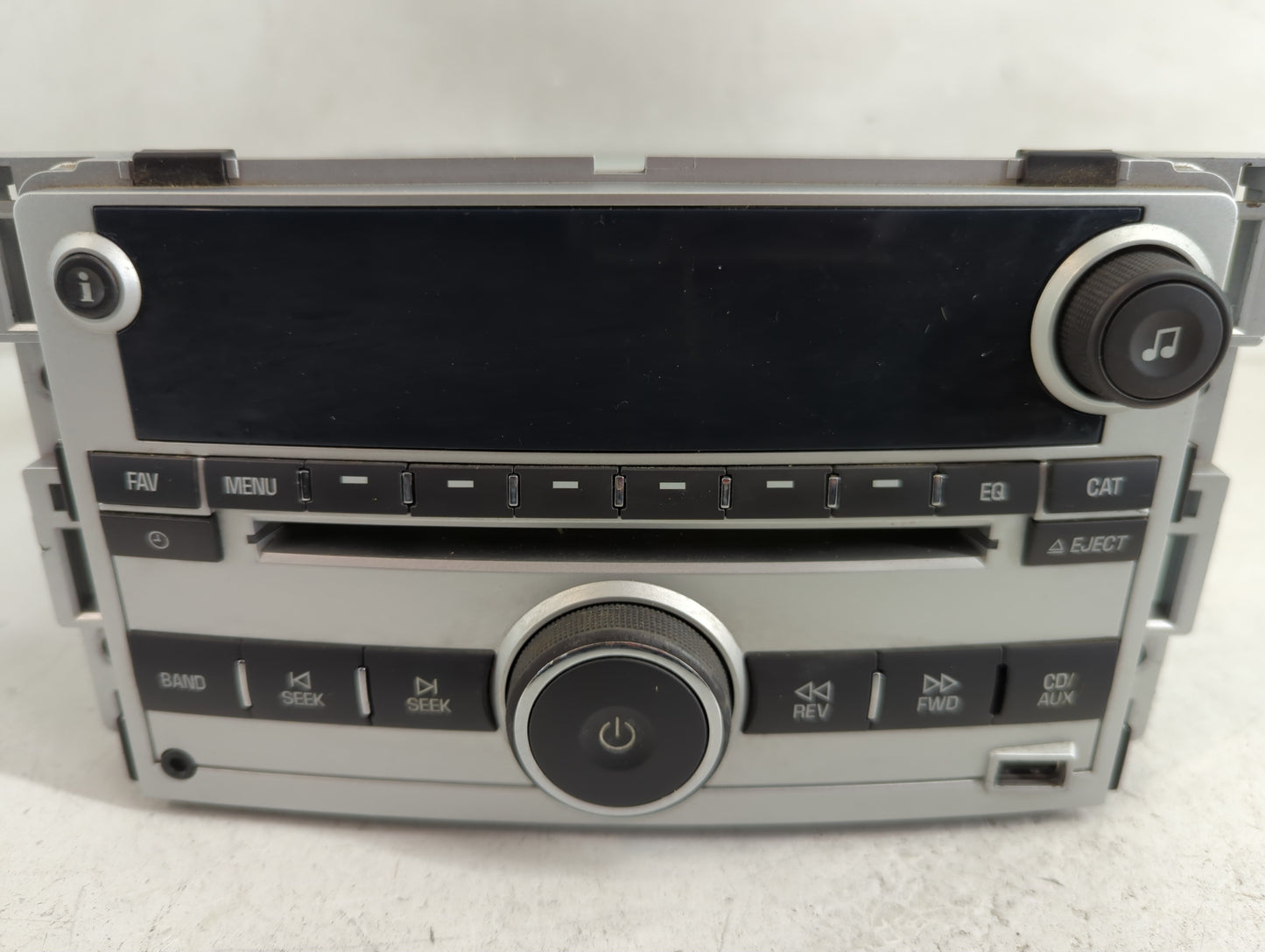 2009-2012 Chevrolet Malibu Radio AM FM Cd Player Receiver Replacement P/N:20940843 Fits Fits 2009 2010 2011 2012 OEM Used Au
