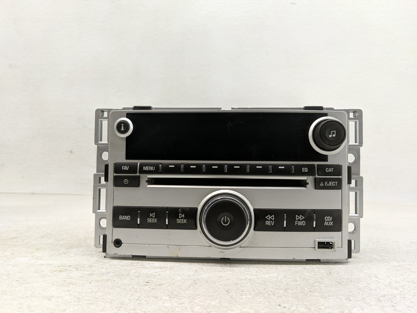2009-2012 Chevrolet Malibu Radio AM FM Cd Player Receiver Replacement P/N:20940843 Fits Fits 2009 2010 2011 2012 OEM Used Au