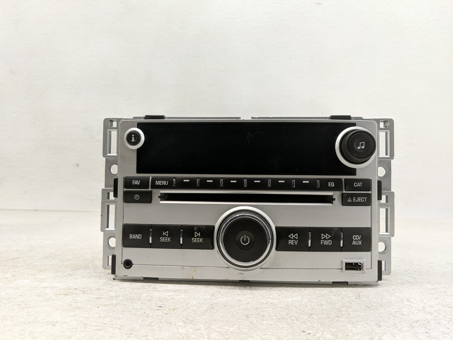 2009-2012 Chevrolet Malibu Radio AM FM Cd Player Receiver Replacement P/N:20940843 Fits Fits 2009 2010 2011 2012 OEM Used Au