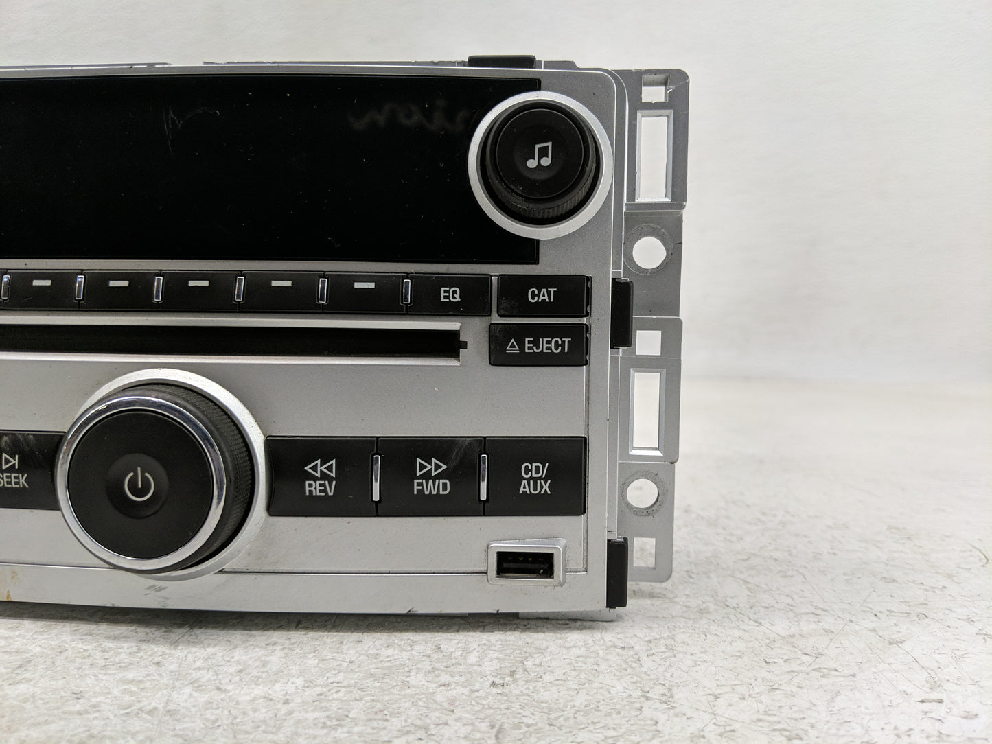 2009-2012 Chevrolet Malibu Radio AM FM Cd Player Receiver Replacement P/N:20940843 Fits Fits 2009 2010 2011 2012 OEM Used Au