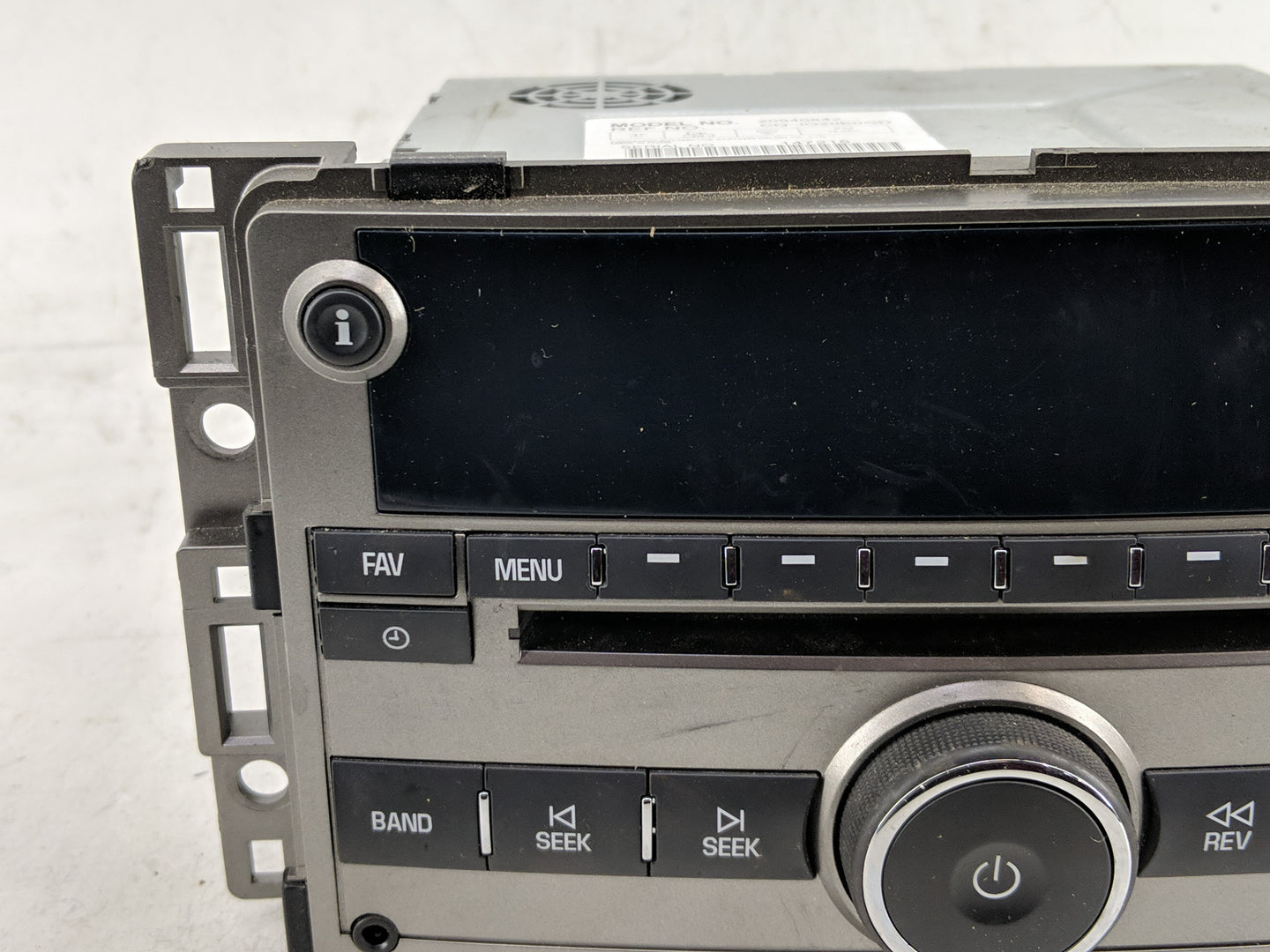 2009-2012 Chevrolet Malibu Radio AM FM Cd Player Receiver Replacement P/N:20940842 Fits Fits 2009 2010 2011 2012 OEM Used Au