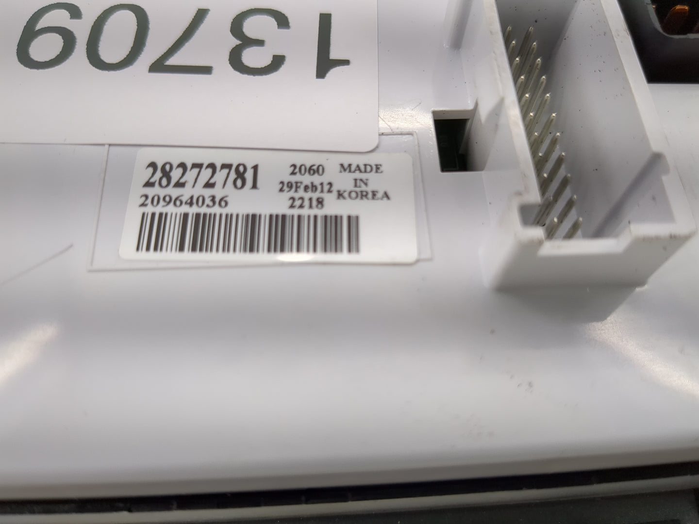 2008-2012 Chevrolet Malibu Climate Control Module Temperature AC/Heater Replacement P/N:20964036 28272781 Fits OEM Used Auto