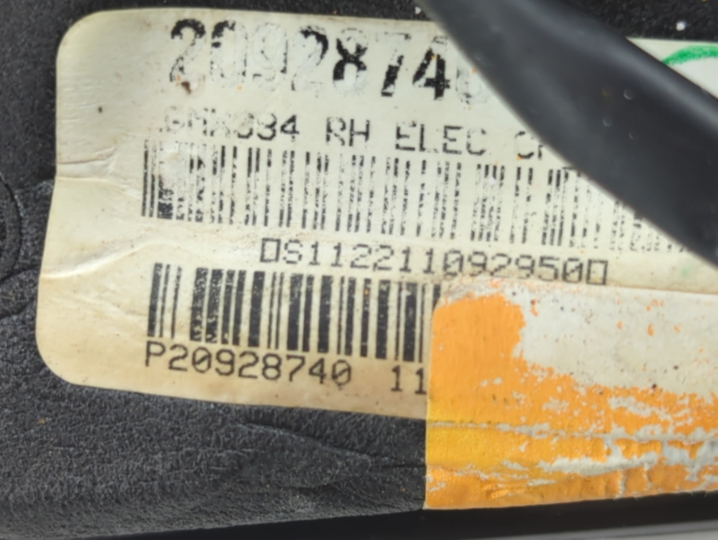 2008-2012 Chevrolet Malibu Passenger Side View Mirror - Right Door Mirror OEM Used - Oemusedautoparts1.com