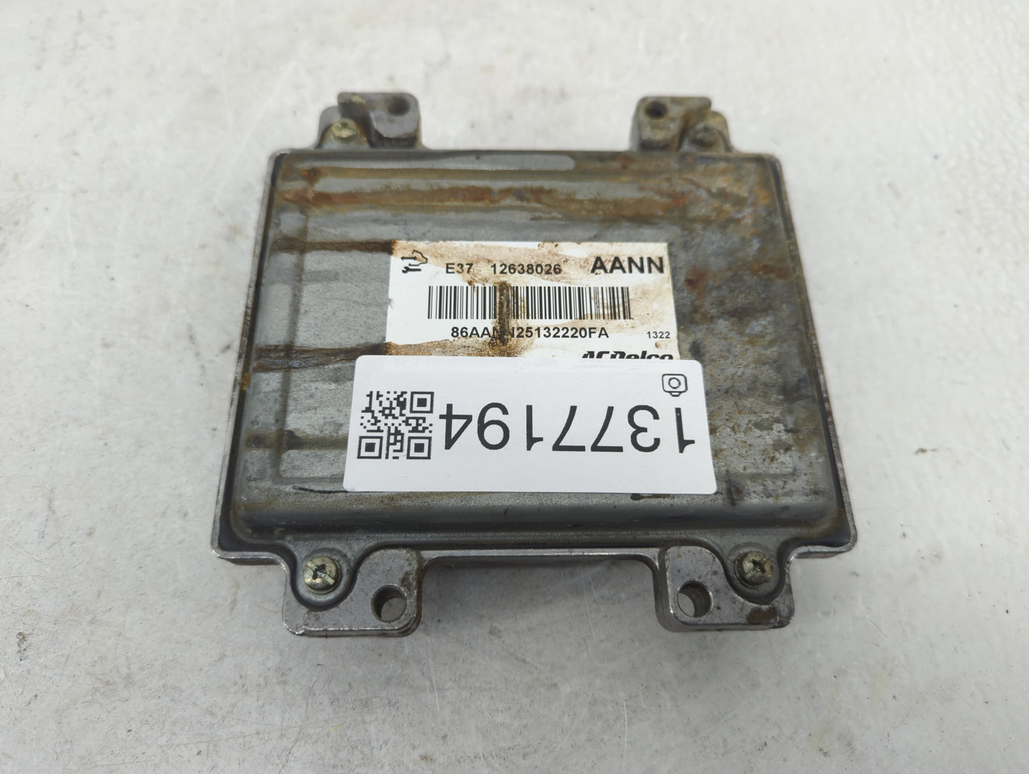 2007-2012 Chevrolet Malibu PCM Engine Control Computer ECU ECM PCU OEM P/N:12638026 Fits Fits 2007 2008 2009 2010 2011 2012 