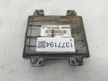 2007-2012 Chevrolet Malibu PCM Engine Control Computer ECU ECM PCU OEM P/N:12638026 Fits Fits 2007 2008 2009 2010 2011 2012 