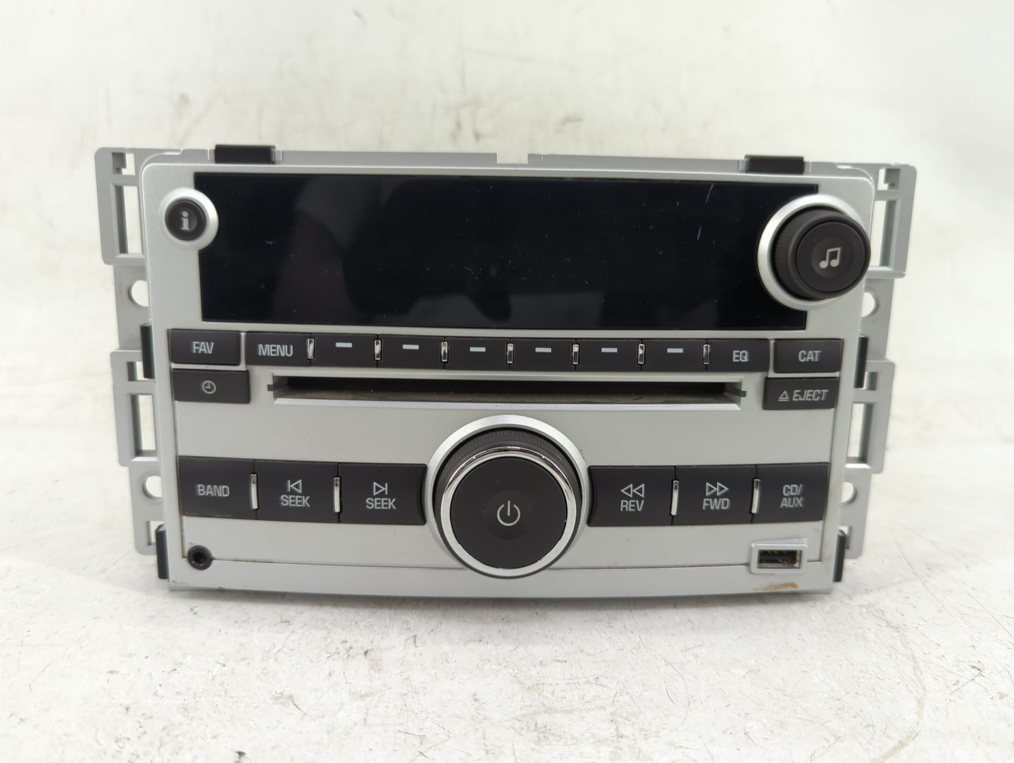 2009-2012 Chevrolet Malibu Radio AM FM Cd Player Receiver Replacement P/N:20940843 Fits Fits 2009 2010 2011 2012 OEM Used Au
