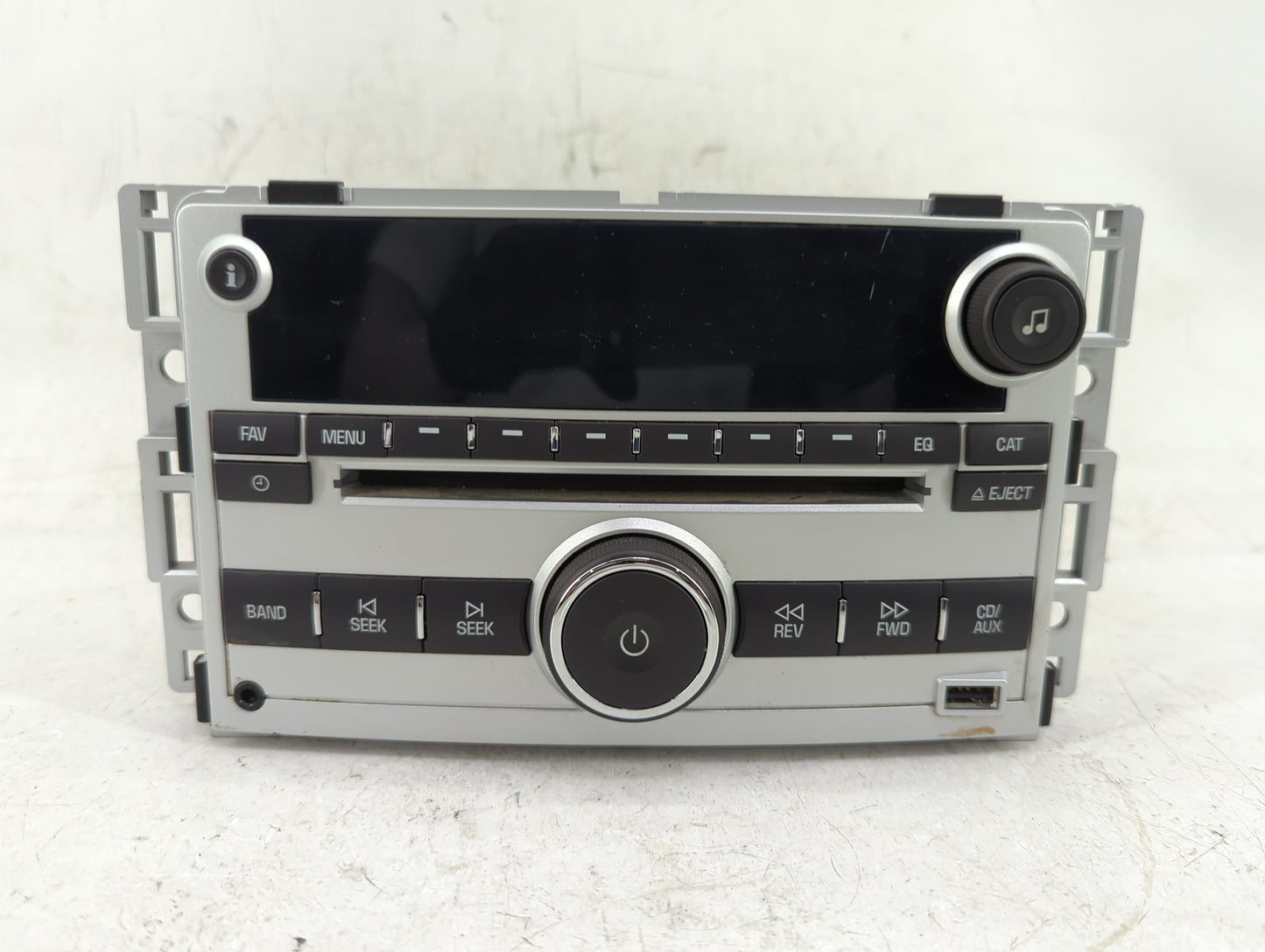 2009-2012 Chevrolet Malibu Radio AM FM Cd Player Receiver Replacement P/N:20940843 Fits Fits 2009 2010 2011 2012 OEM Used Au