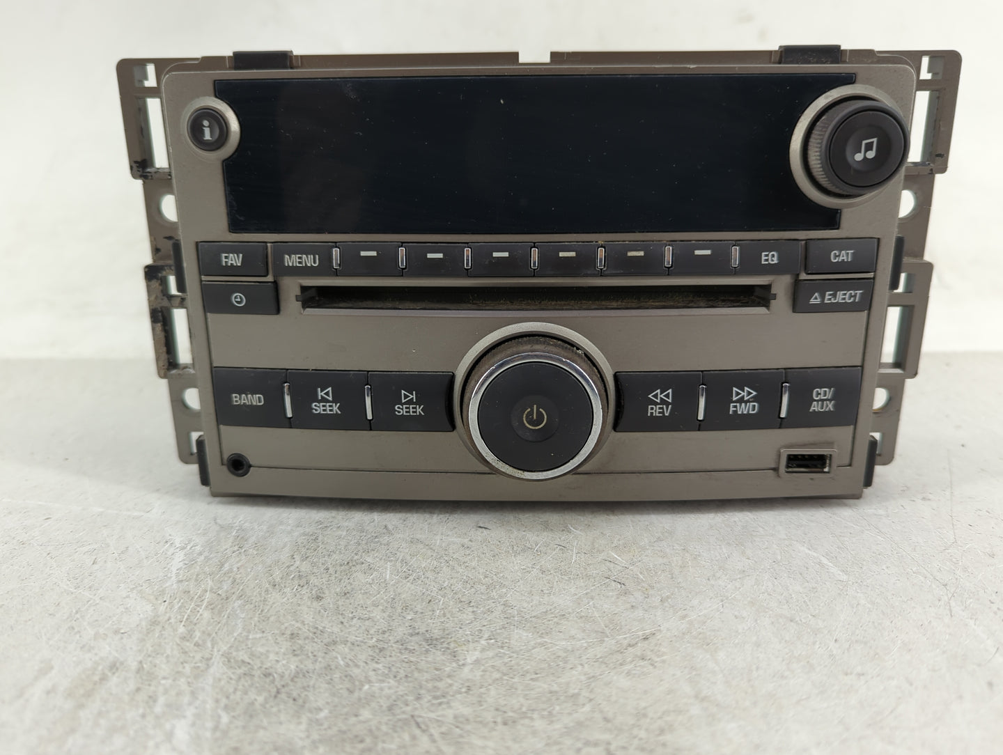 2009-2012 Chevrolet Malibu Radio AM FM Cd Player Receiver Replacement P/N:2094084 Fits Fits 2009 2010 2011 2012 OEM Used Aut