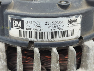 2008-2012 Chevrolet Malibu Alternator Replacement Generator Charging Assembly Engine OEM P/N:22762984 Fits OEM Used Auto Parts