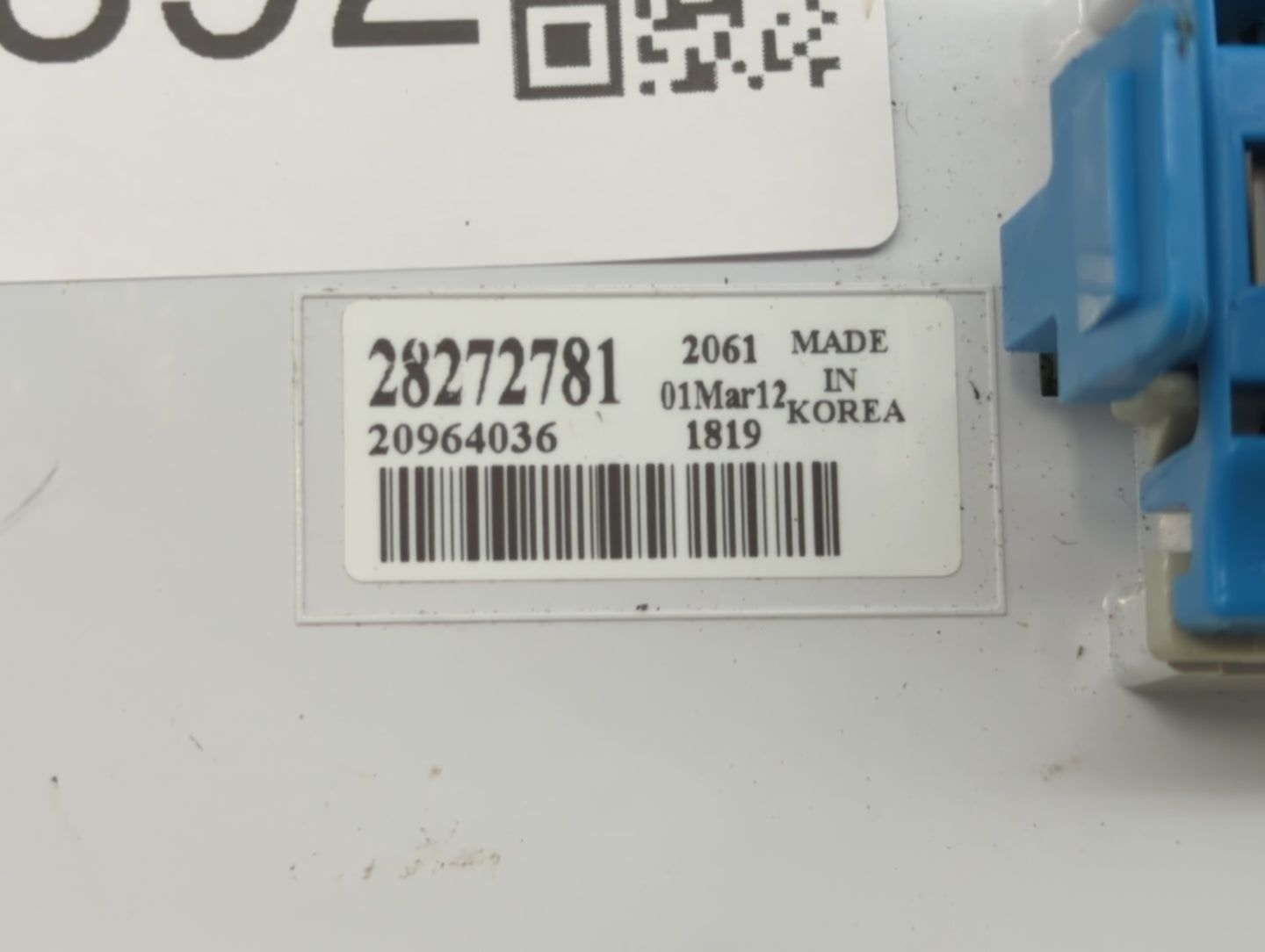 2008-2012 Chevrolet Malibu Climate Control Module Temperature AC/Heater Replacement P/N:20964036 28272781 Fits OEM Used Auto