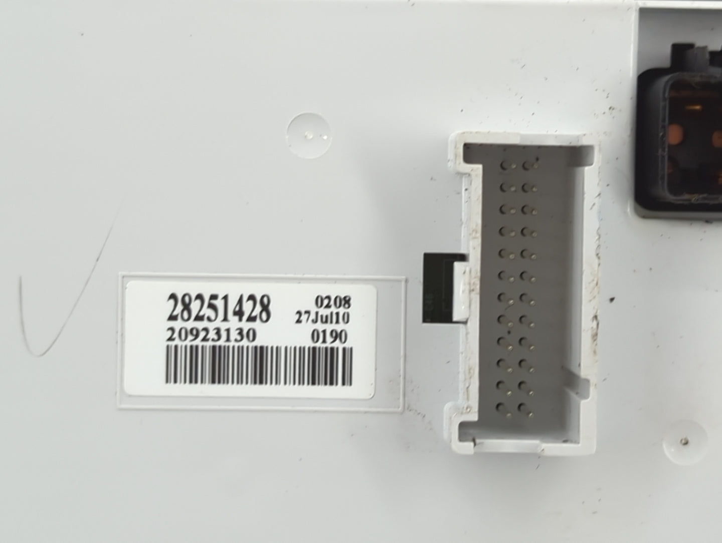 2008-2012 Chevrolet Malibu Climate Control Module Temperature AC/Heater Replacement P/N:20923130 28251428 Fits OEM Used Auto