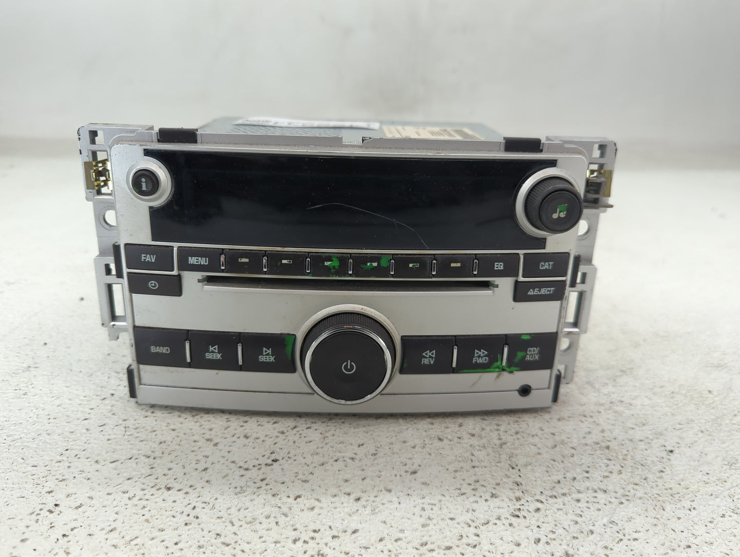 2009-2012 Chevrolet Malibu Radio AM FM Cd Player Receiver Replacement P/N:20834332 Fits Fits 2009 2010 2011 2012 OEM Used Au