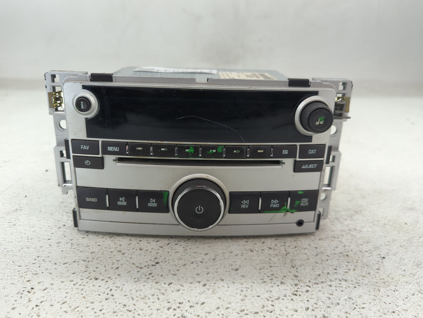 2009-2012 Chevrolet Malibu Radio AM FM Cd Player Receiver Replacement P/N:20834332 Fits Fits 2009 2010 2011 2012 OEM Used Au
