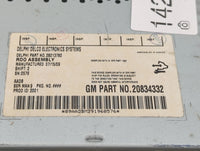 2009-2012 Chevrolet Malibu Radio AM FM Cd Player Receiver Replacement P/N:20834332 Fits Fits 2009 2010 2011 2012 OEM Used Au