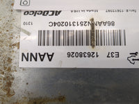 2007-2012 Chevrolet Malibu PCM Engine Control Computer ECU ECM PCU OEM P/N:12612397 12638026 Fits OEM Used Auto Parts - Oemu