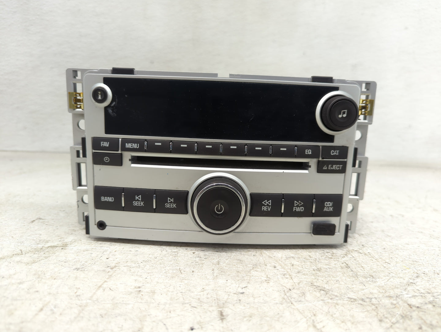 2009-2012 Chevrolet Malibu Radio AM FM Cd Player Receiver Replacement P/N:20940843 CQ-JG20E1GD Fits Fits 2009 2010 2011 2012