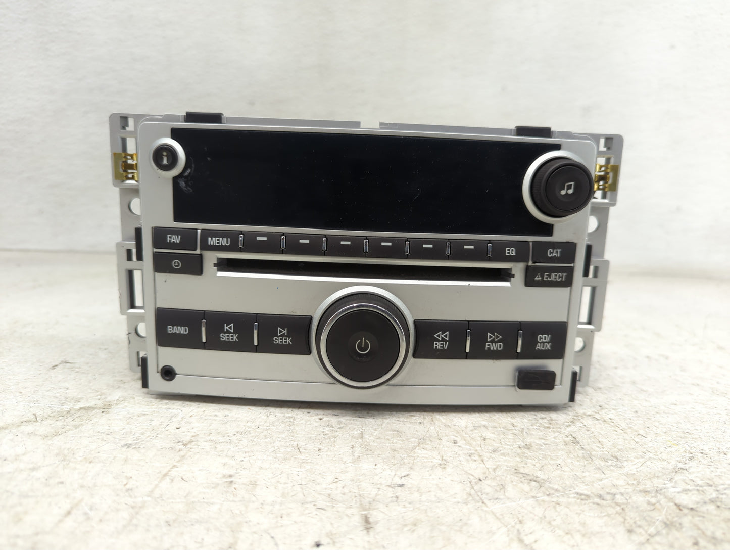 2009-2012 Chevrolet Malibu Radio AM FM Cd Player Receiver Replacement P/N:20940843 CQ-JG20E1GD Fits Fits 2009 2010 2011 2012