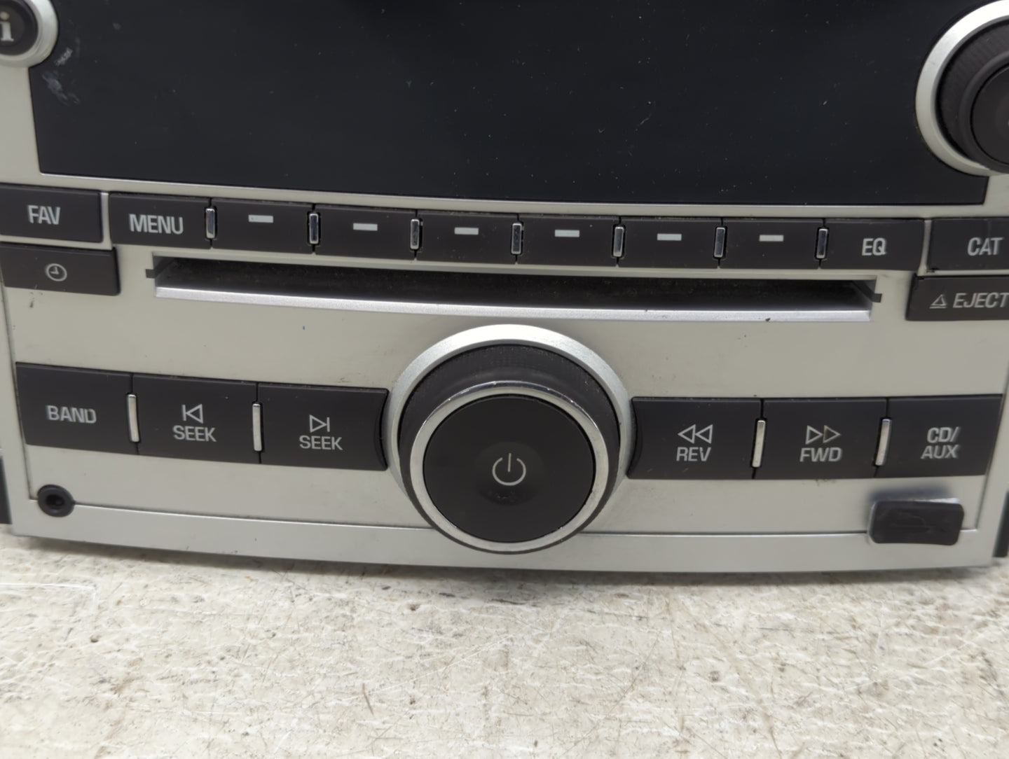2009-2012 Chevrolet Malibu Radio AM FM Cd Player Receiver Replacement P/N:20940843 CQ-JG20E1GD Fits Fits 2009 2010 2011 2012