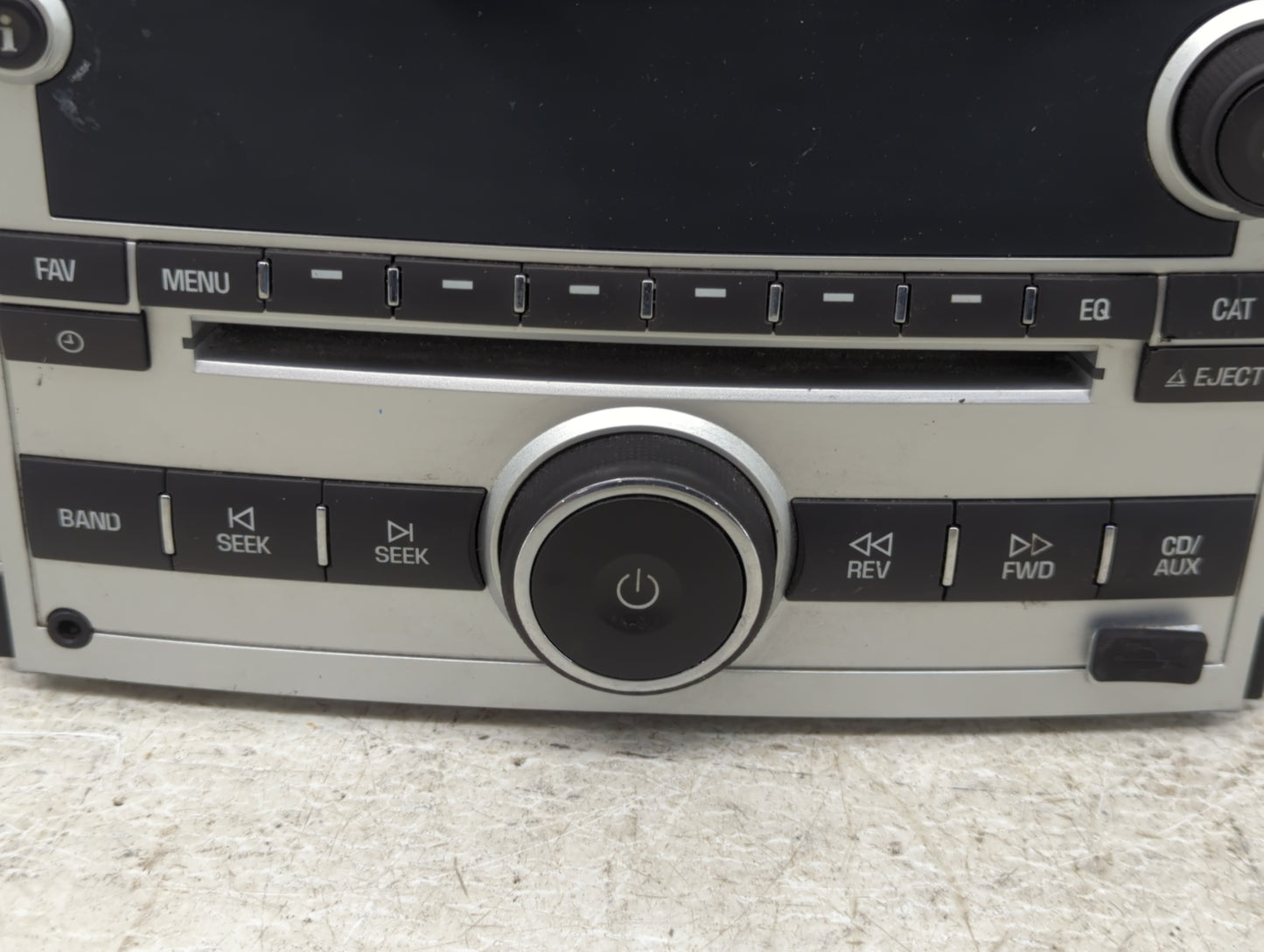 2009-2012 Chevrolet Malibu Radio AM FM Cd Player Receiver Replacement P/N:20940843 CQ-JG20E1GD Fits Fits 2009 2010 2011 2012