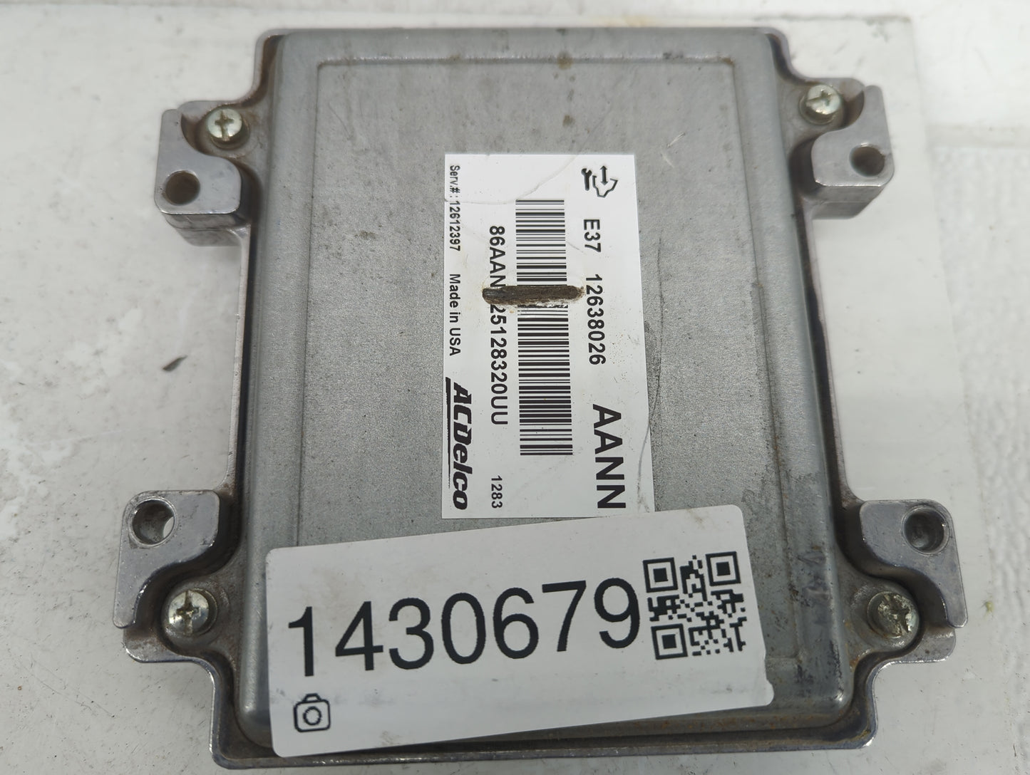 2007-2012 Chevrolet Malibu PCM Engine Control Computer ECU ECM PCU OEM P/N:12638026 Fits Fits 2007 2008 2009 2010 2011 2012 