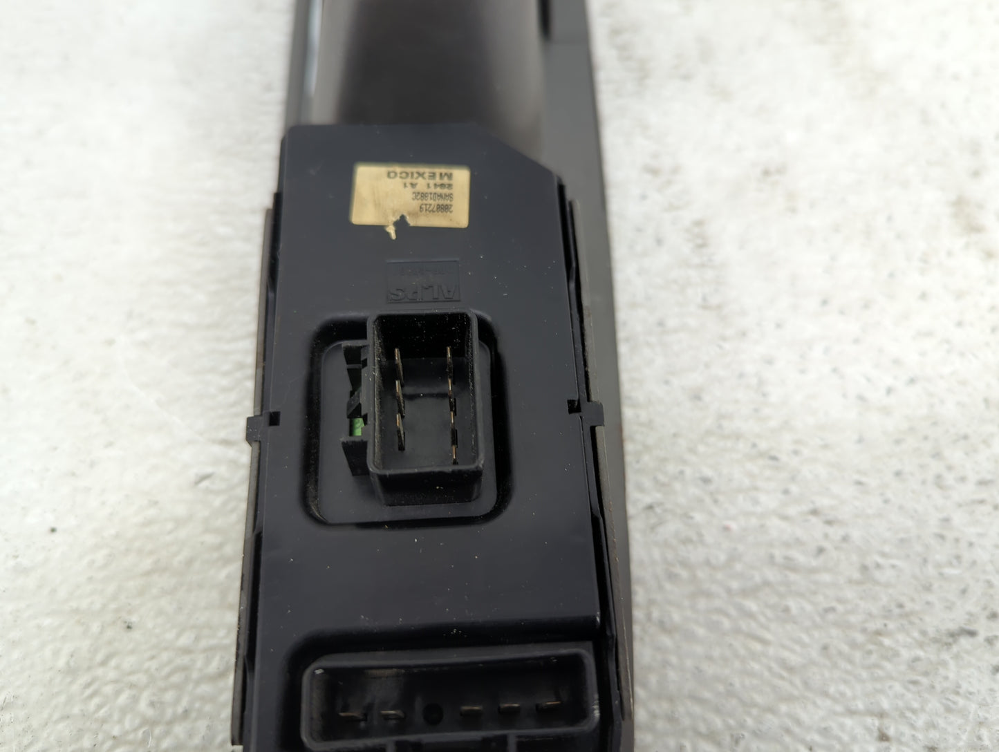 2010-2012 Chevrolet Malibu Master Power Window Switch Replacement Driver Side Left P/N:20807219 5WK50360C Fits Fits 2010 201