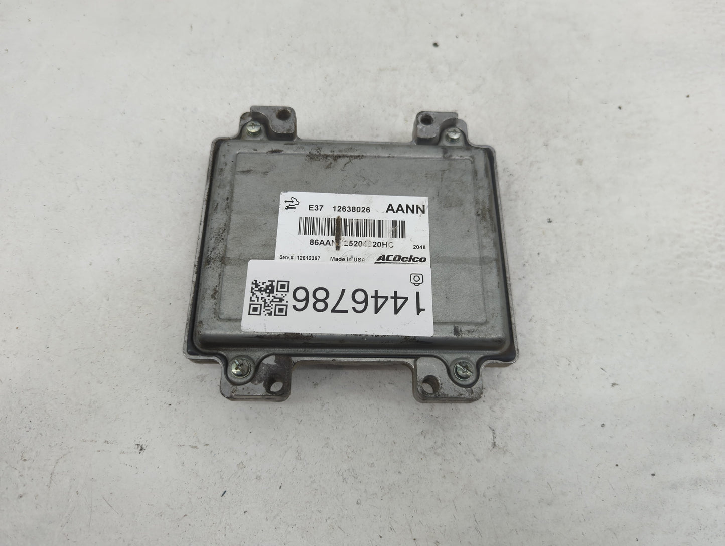 2007-2012 Chevrolet Malibu PCM Engine Control Computer ECU ECM PCU OEM P/N:12638026 12612397 Fits OEM Used Auto Parts - Oemu