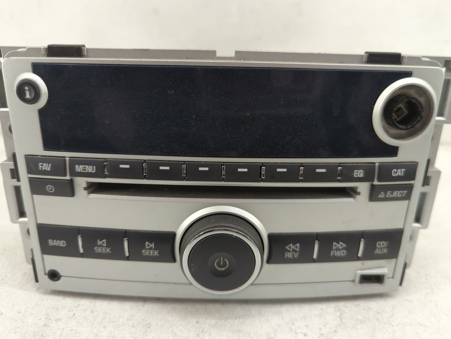 2009-2012 Chevrolet Malibu Radio AM FM Cd Player Receiver Replacement P/N:20940843 CQ-JG20E1GD Fits Fits 2009 2010 2011 2012