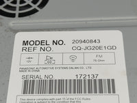2009-2012 Chevrolet Malibu Radio AM FM Cd Player Receiver Replacement P/N:20940843 CQ-JG20E1GD Fits Fits 2009 2010 2011 2012