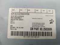 2009-2012 Chevrolet Malibu Radio AM FM Cd Player Receiver Replacement P/N:28152105 25833636 Fits Fits 2009 2010 2011 2012 OE