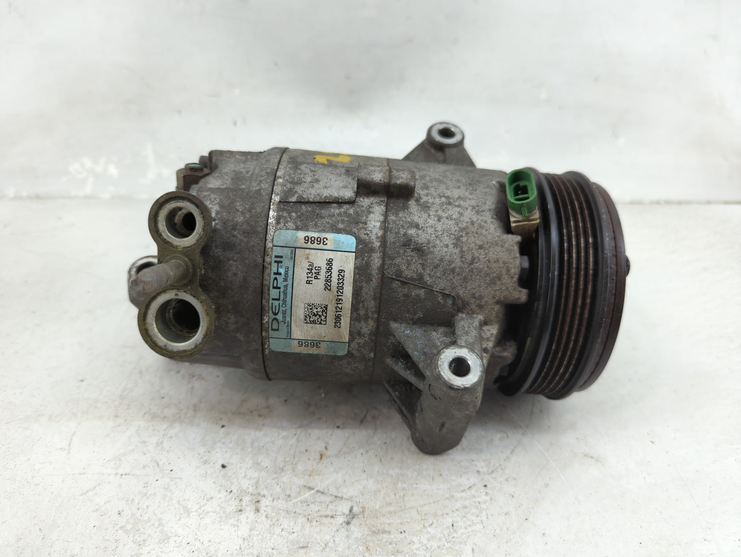2007-2012 Chevrolet Malibu Air Conditioning A/c Ac Compressor Oem 1466937 - Oemusedautoparts1.com