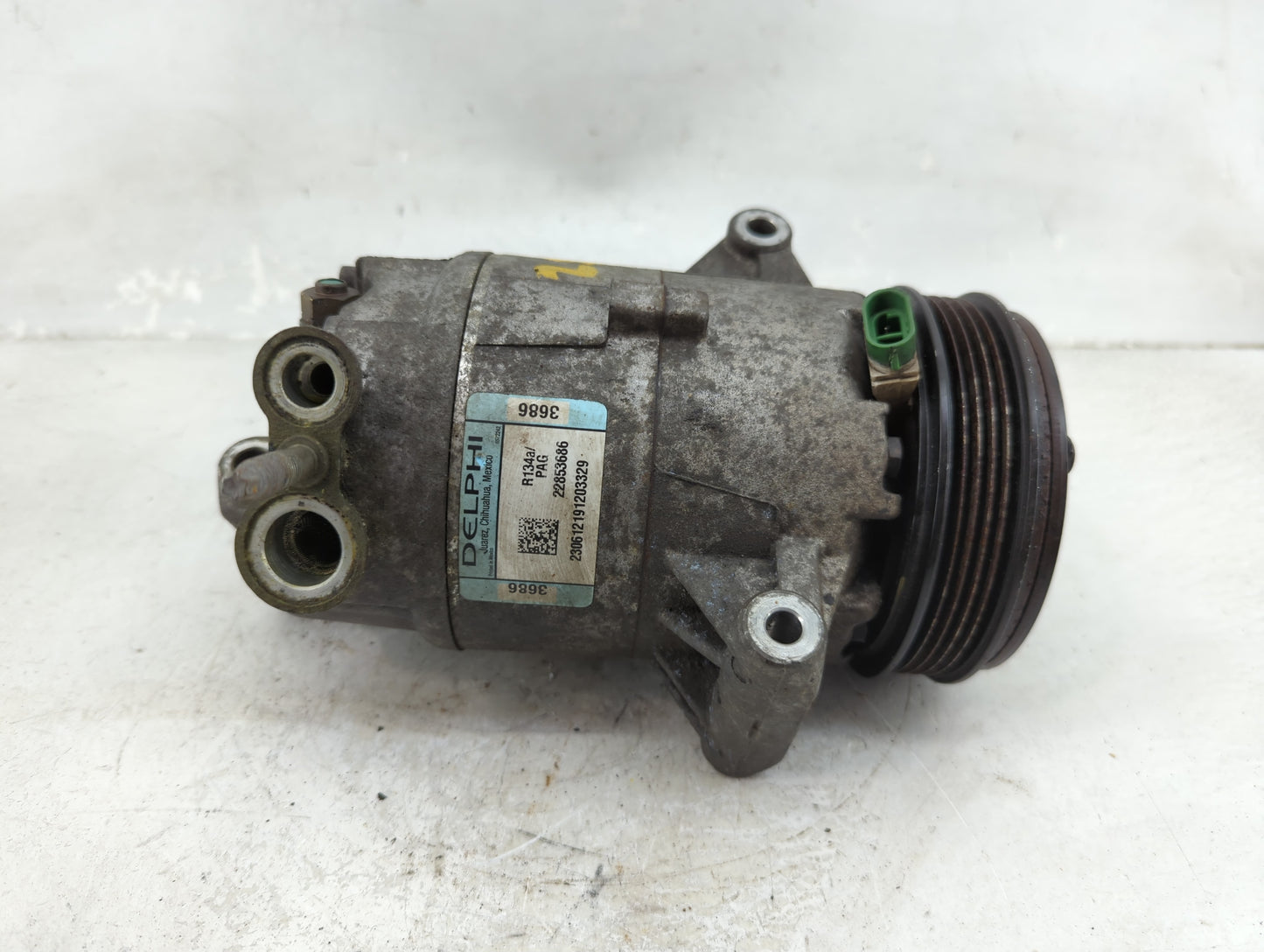2007-2012 Chevrolet Malibu Air Conditioning A/c Ac Compressor Oem 1466937 - Oemusedautoparts1.com