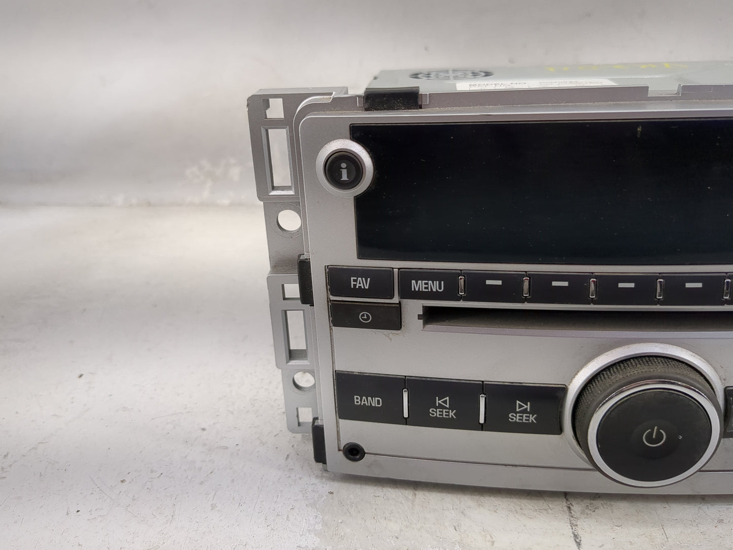 2009-2012 Chevrolet Malibu Radio AM FM Cd Player Receiver Replacement P/N:20940843 CQ-JG20E1GD Fits Fits 2009 2010 2011 2012
