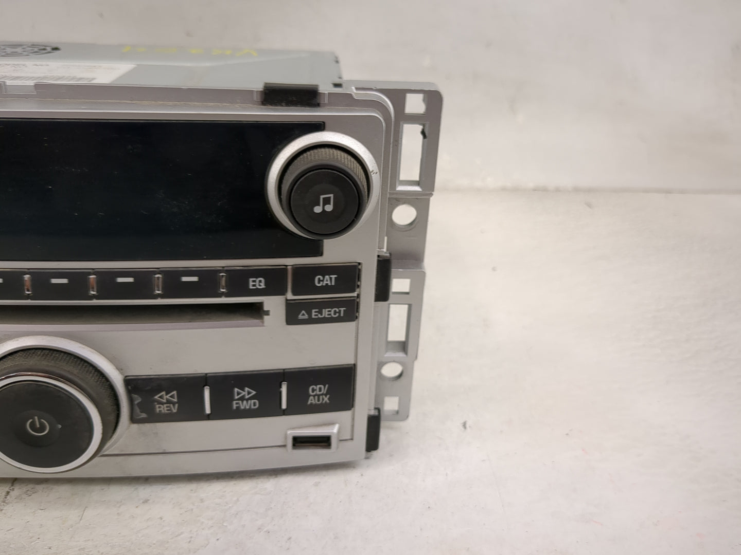 2009-2012 Chevrolet Malibu Radio AM FM Cd Player Receiver Replacement P/N:20940843 CQ-JG20E1GD Fits Fits 2009 2010 2011 2012