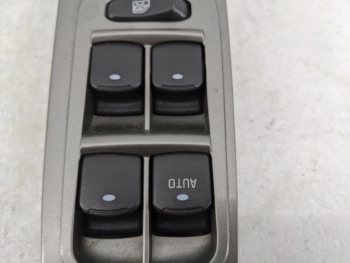 2010-2012 Chevrolet Malibu Master Power Window Switch Replacement Driver Side Left P/N:25993399 Fits Fits 2010 2011 2012 OEM