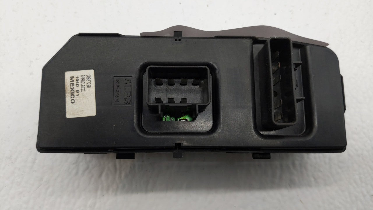 2010-2012 Chevrolet Malibu Master Power Window Switch Replacement Driver Side Left P/N:15902664 20952783 Fits Fits 2010 2011
