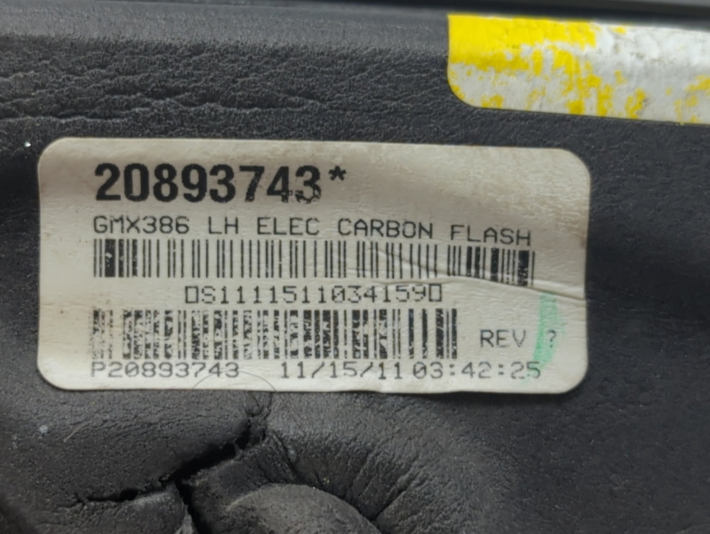 2008-2012 Chevrolet Malibu Driver Side View Mirror - Left Door Mirror OEM Used - Oemusedautoparts1.com