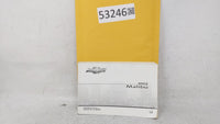 2012 Chevrolet Malibu Owners Manual Book Guide OEM Used Auto Parts - Oemusedautoparts1.com