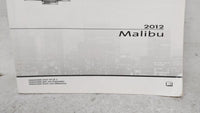 2012 Chevrolet Malibu Owners Manual Book Guide OEM Used Auto Parts - Oemusedautoparts1.com
