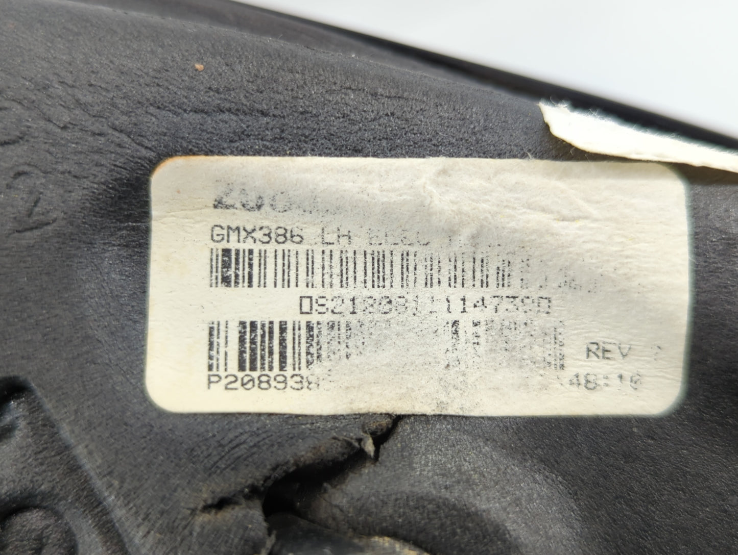2008-2012 Chevrolet Malibu Driver Side View Mirror - Left Door Mirror OEM Used - Oemusedautoparts1.com