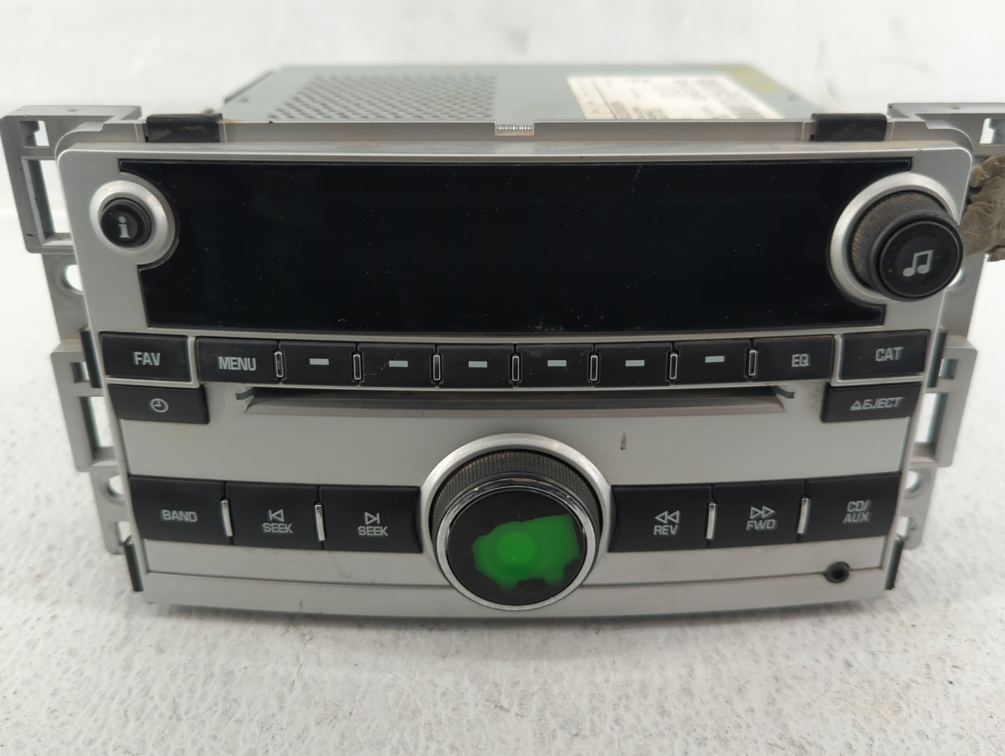 2009-2012 Chevrolet Malibu Radio AM FM Cd Player Receiver Replacement P/N:20919015 Fits Fits 2009 2010 2011 2012 OEM Used Au