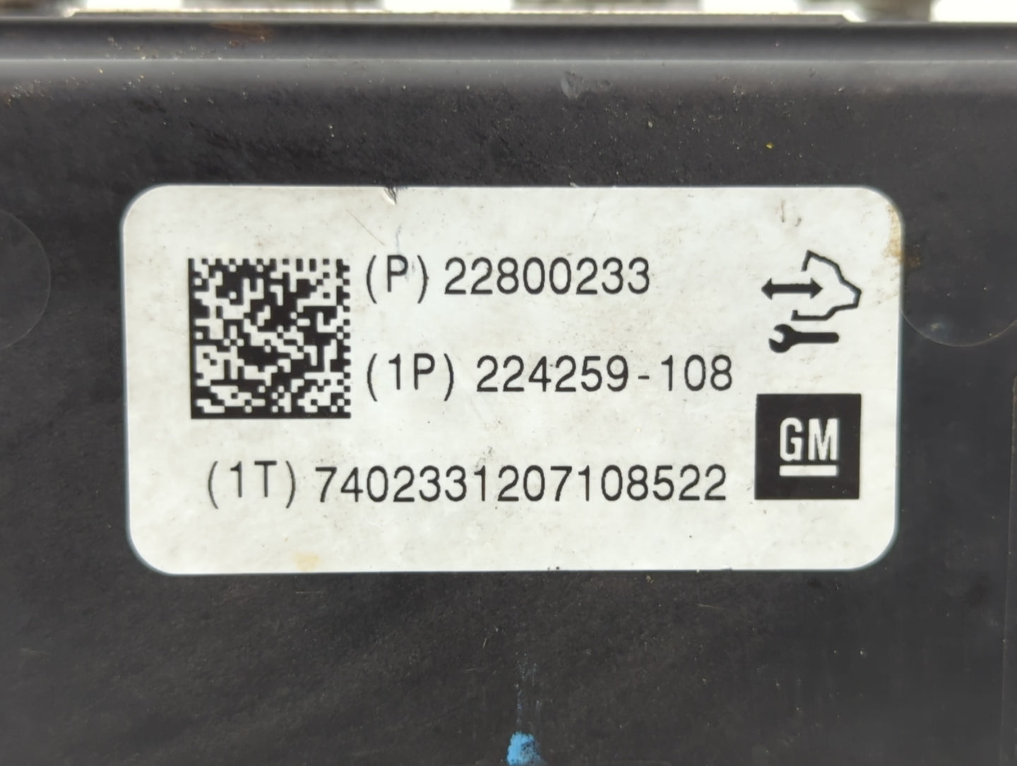 2012 Chevrolet Malibu ABS Pump Control Module Replacement P/N:22800233 Fits OEM Used Auto Parts - Oemusedautoparts1.com