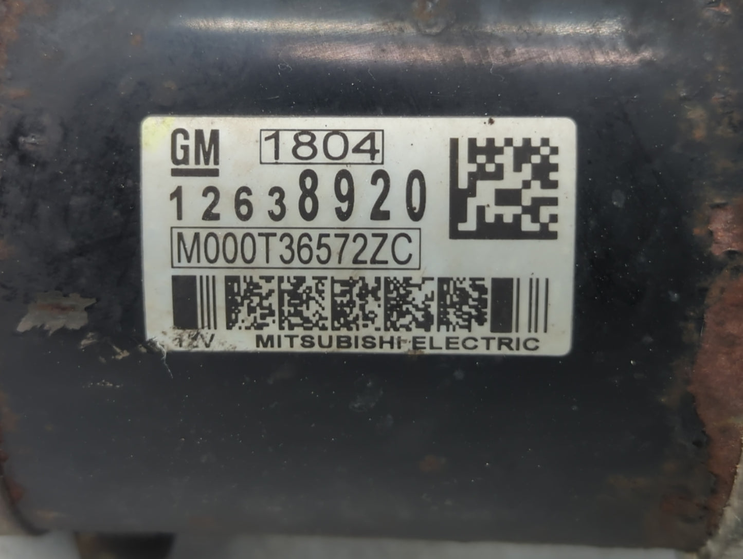 2008-2012 Chevrolet Malibu Car Starter Motor Solenoid OEM P/N:M000T36572ZC 12638920 Fits OEM Used Auto Parts - Oemusedautopa